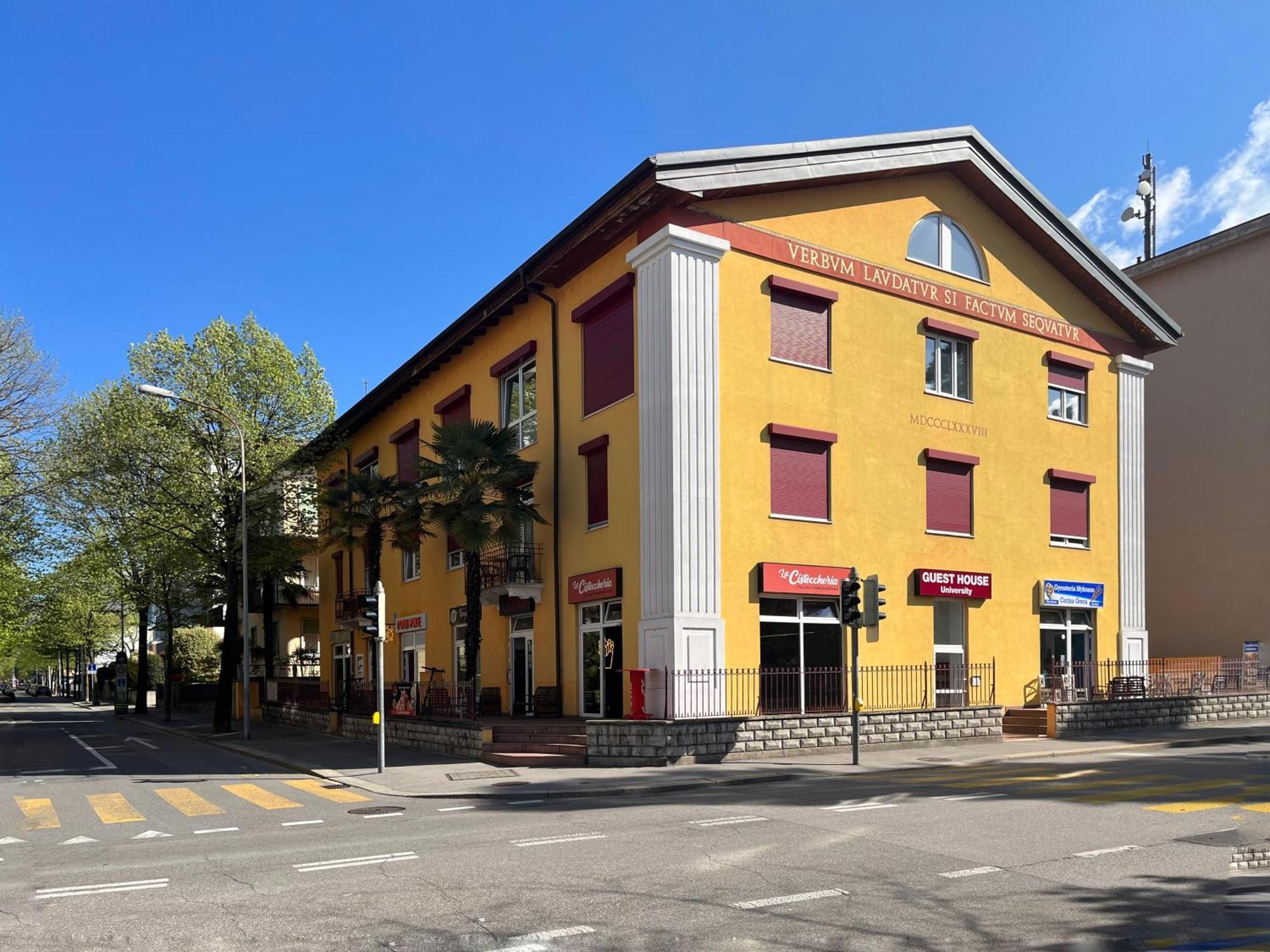 Guesthouse University By Lr - Self Check In Лугано Экстерьер фото